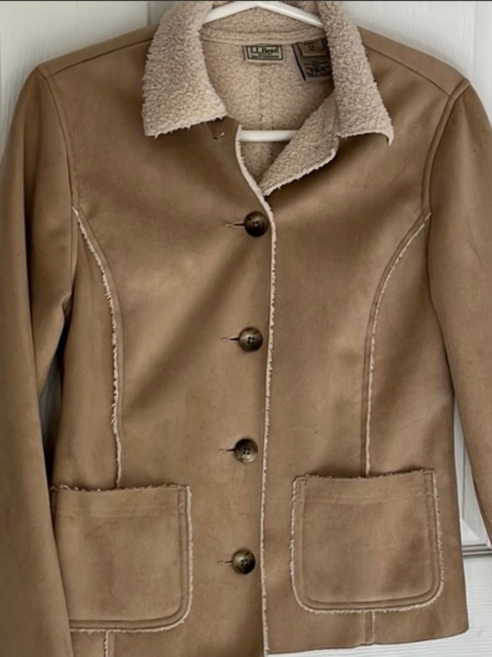 L.L. Bean Shearling Sherpa Jacket